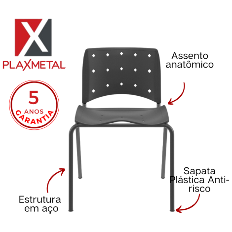 Cadeira Ergoplax Slim